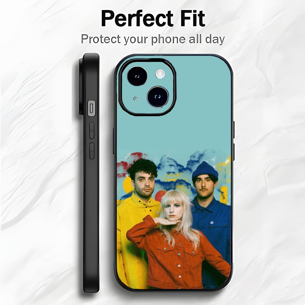 Pop Punk Band P-Paramore Handyhülle Handyhülle Weiche Verpackung Leicht Für iPhone17 16 15 14 13ProMax