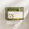 Transparent Toilet Tissue Holder Plastic Napkin Holder Multipurpose Paper Towel Box  Washroom