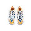 New Anta Full Credit Anti Slip Wear Resistant Low Top Chunky Sneakers White Yellow Blue 112018882-3
