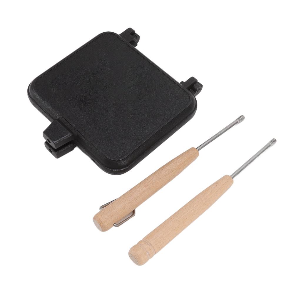 Double Sided Frying Pan Aluminum Alloy Sandwich Cooking Pan with