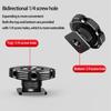 Universal Camera Hot Shoe Adapter With 3/8" 1/4" Threaded Mount For Studio Tripods Smartphone Rigs Stabilizers