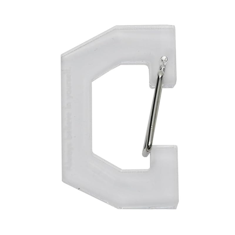 

[magnet] CHARM CARABINER (charm carabiner) acrylic transparent clear accessories (HOOK) #25576