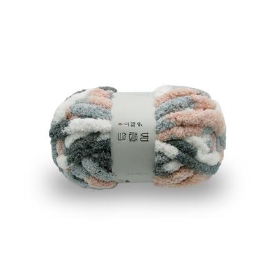 Rolin Roly Kitten Chunky Chenille Approximately Per Chenille Wool Handmade Crochet DIY Ice Strip Knitting Weaving Plush Hand Weaving Knitting Pet
