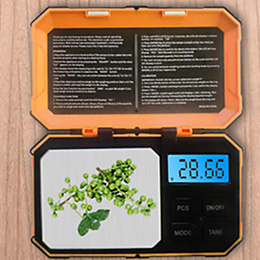 0.01g Digital Jewelry Scale Electronic LCD Display Screen Unit Switch tl/oz/gn/g/ct Kitchen Scale for Rings