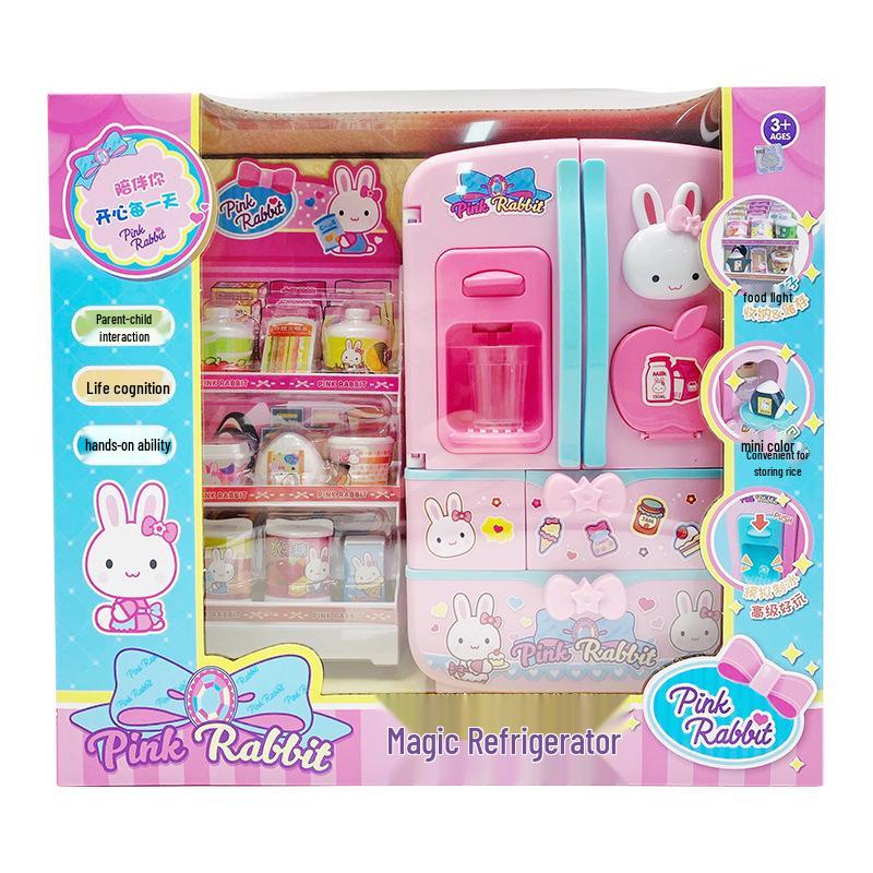 

Pink Rabbit Kitchen & Medical Equipment Playset - Girl s Dress-Up Toy