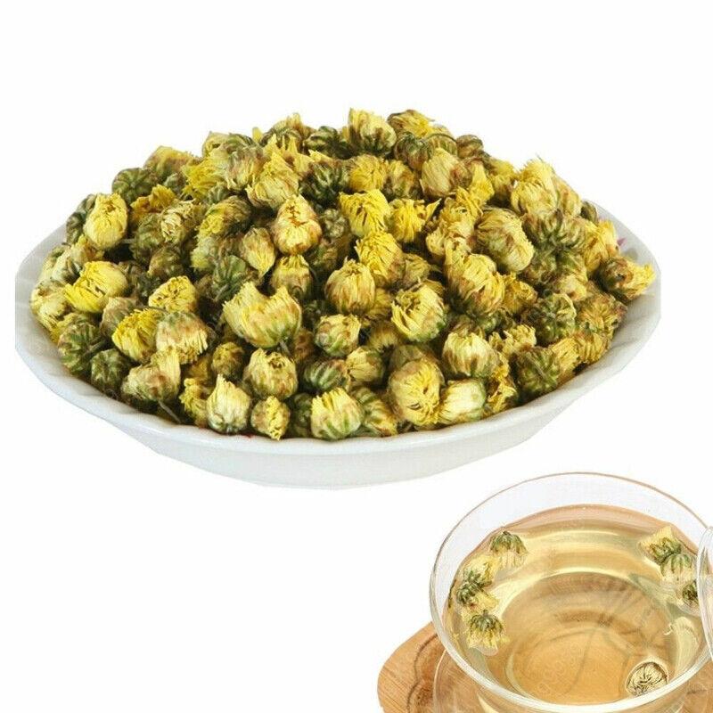 China Chrysanthemum Flower Tea Organic Blooming King Bud Herbal Tea Green Food