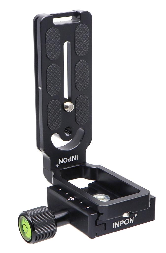 INPON 50mm Quick Release Clamp Quick Release Plate Compatible with Ball and More + L-Shaped Set, Arca-Swiss Compatible, Tripods, Heads,