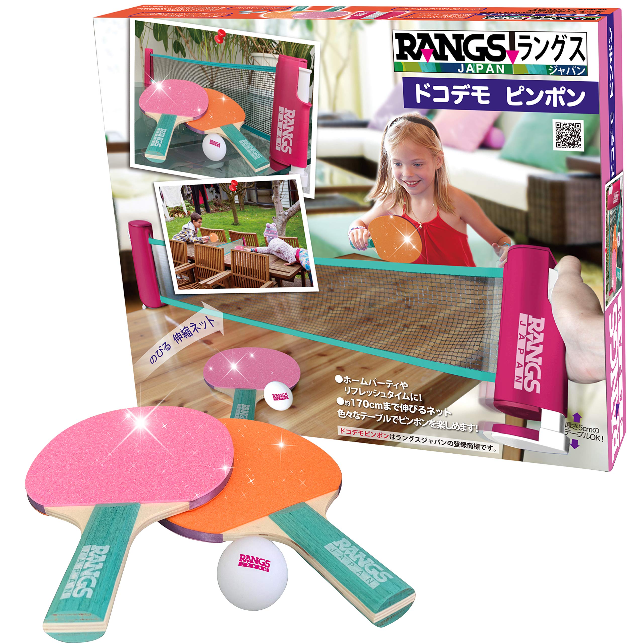 

RANGS JAPAN RANGS Dokodemo Ping Pong Розовый