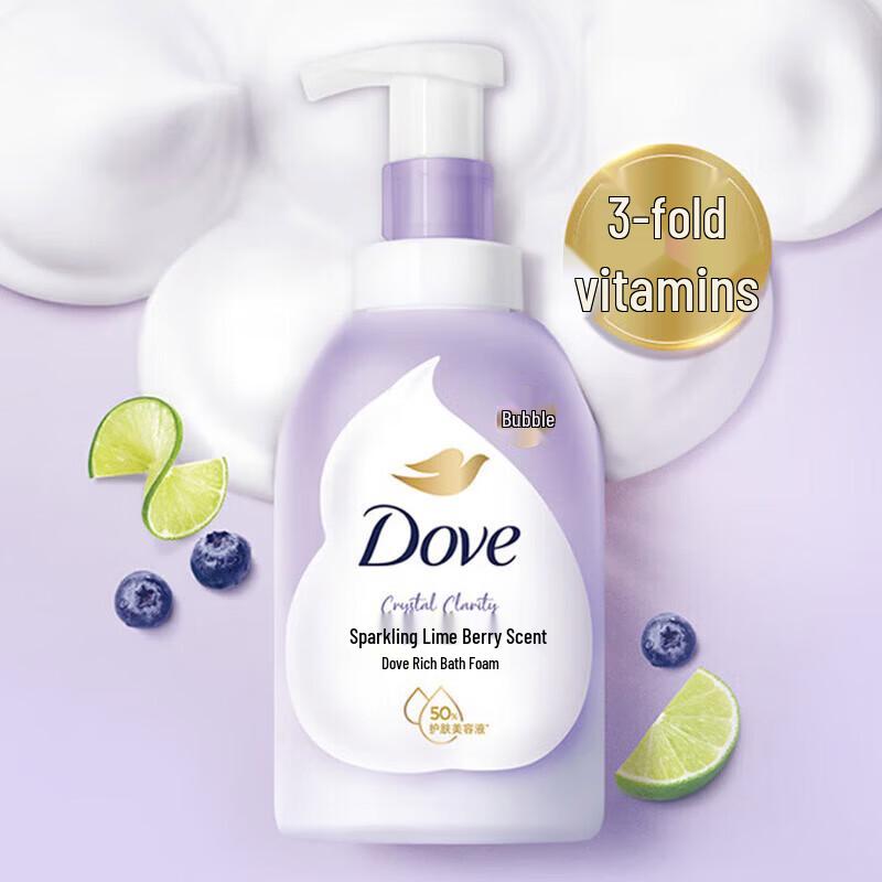 Dove Lime Berry Foaming Shower Mousse