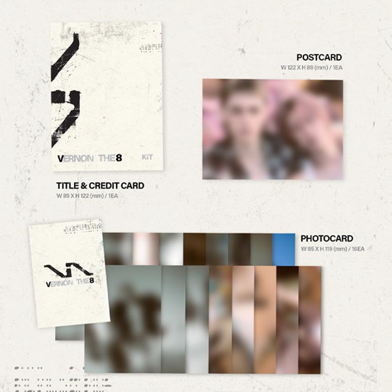 V8 (DICIASSETTE) – 1° Mini Album V8 (Kit Ver.)