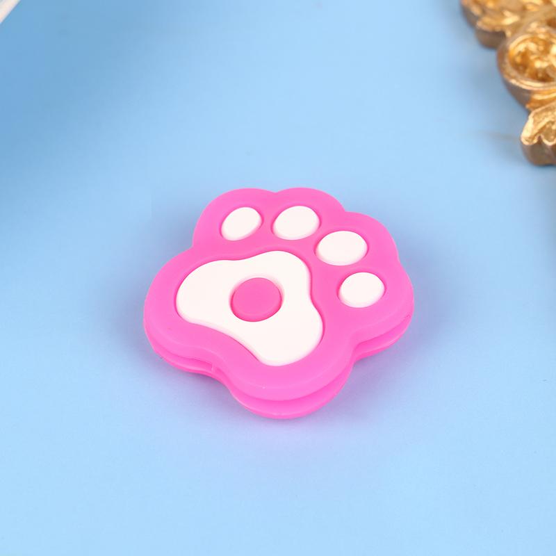 1Pc Cartoon Cat Paw Shape Tennis Racket Vibration Dampeners Silicone Tennis Racquet Shock Absorber Anti-Vibration Accessories