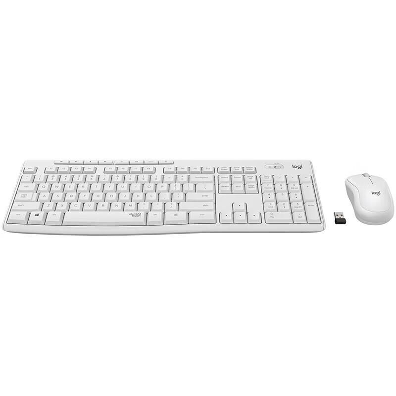

Logitech MK295 Silent Full-Size Wireless Keyboard and Mouse Combo