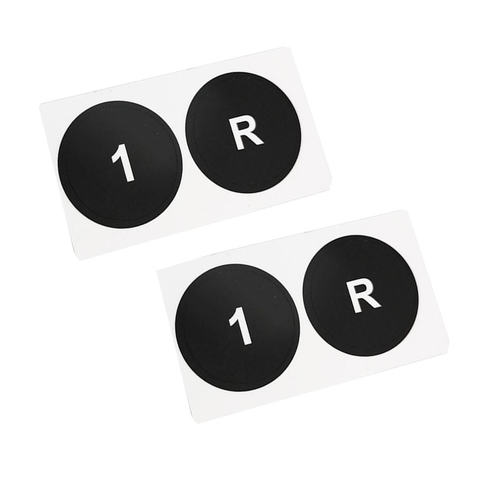 Black Button Sticker Gear Selector Decal Vinyl Decal Button Repair Decal Overlay Decal Reduced Light Penetration For GranTurismo China Mainland