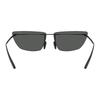 Prada Brand Letter Logo Metal Butterfly Sunglasses Women's Black