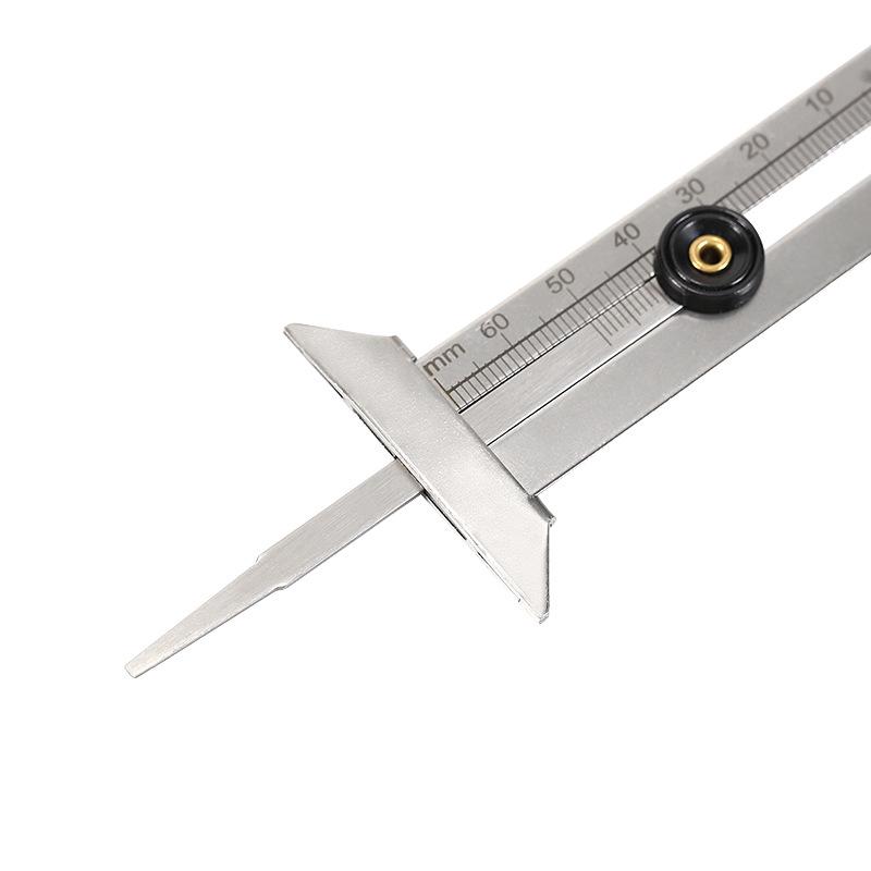 Stainless Steel Tire Tread Depth Caliper Gauge 0-30mm/0-50mm/0-60mm