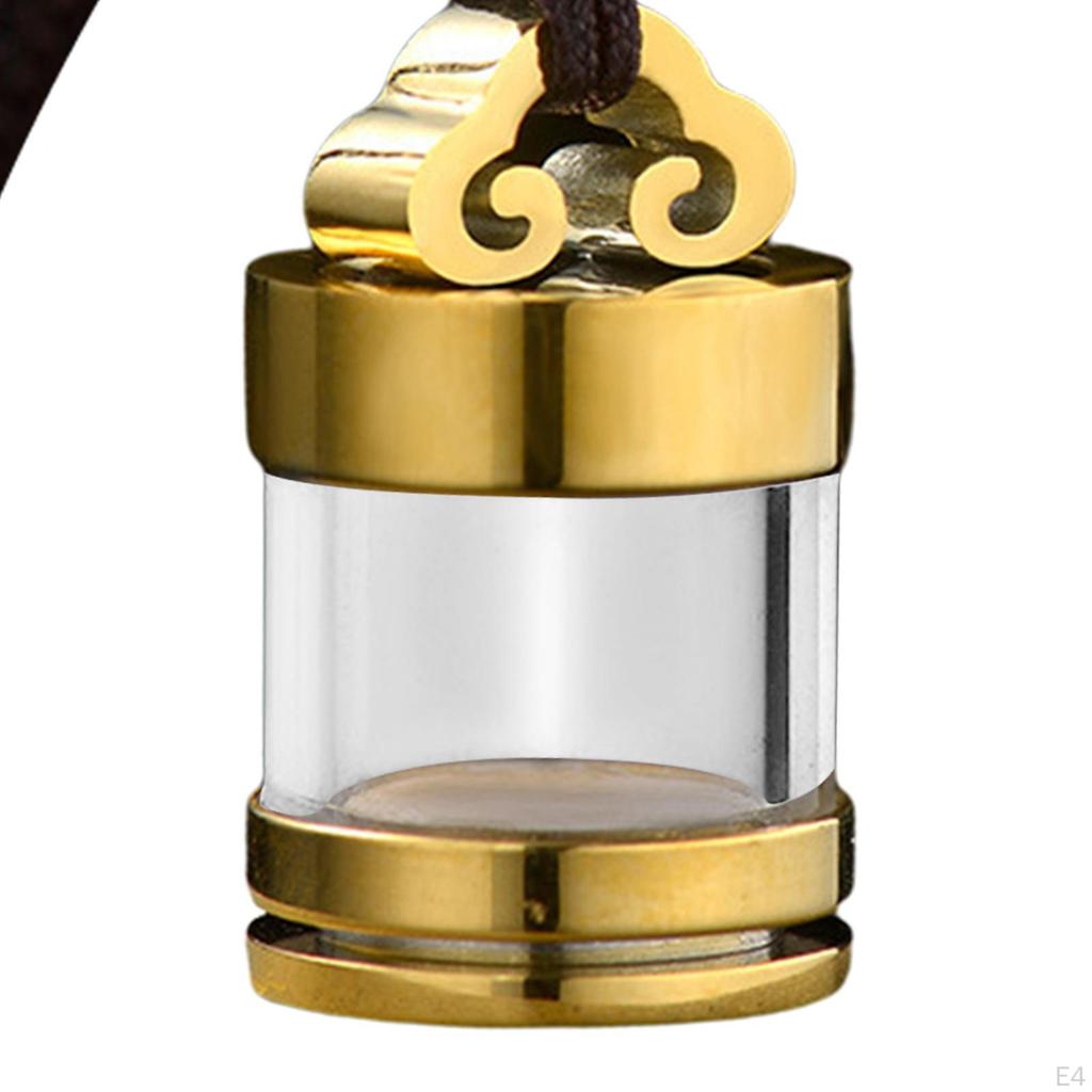 Cremation Urn Necklace Cylinder Keepsake Jewelry Locket for Women Men