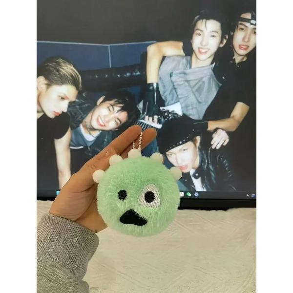 Cortisball plush ball pendant with the same plush ugly and cute object around hanging chain fan bag giftMartin KONHO JUHOON