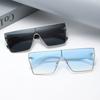 Square Sunglasses Women Men Fashion Trendy Luxury Brand Design One Piece Decoration Sun Glasses Outdoors Travel Driving UV400