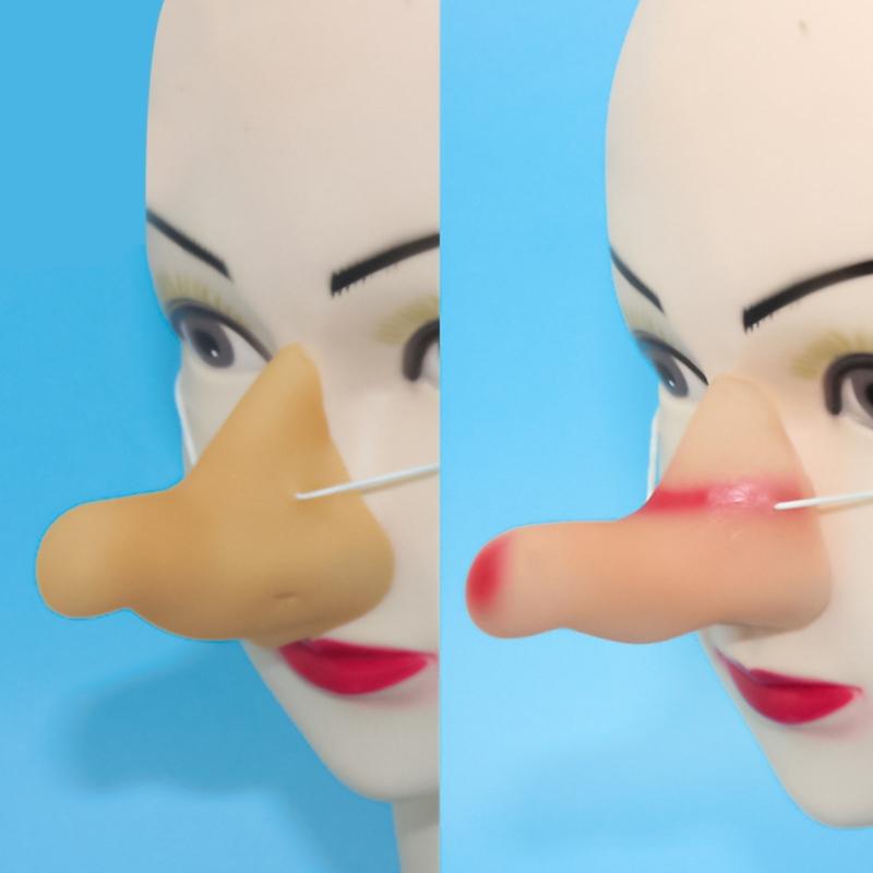 Simulation Witch Nose with Elastic Band Costume Animal Mask Holloween Party Nose Prop Halloween Party Cosplays Supplies