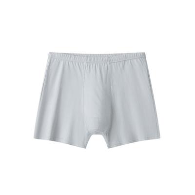 Yiershuang Men's 100% Cotton Extended Leg Boxer Briefs (3-Pack)