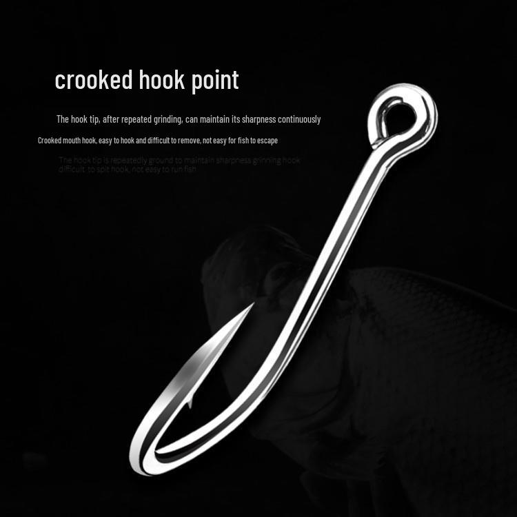 Sada háčků na černého kapra a amura pro lov na řece a jezeře