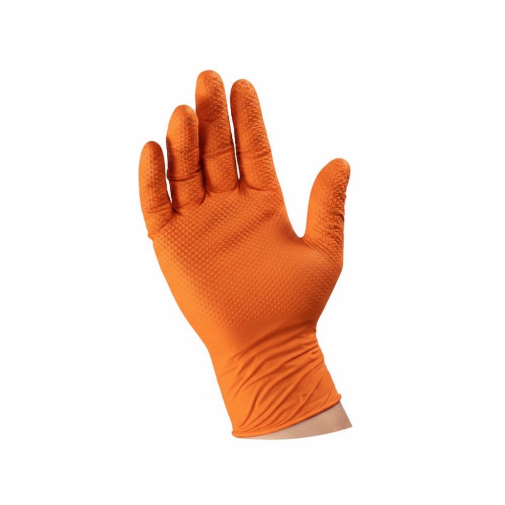 Textured Nitrile Gloves Latex Free Mechanic Gloves Mechanic Industrial Gloves  Work Gloves