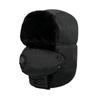 Winter Windproof Unisex Fleece Lined Hat With Face Ear Coverage Cycling Outdoor Activities