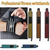 1PCS Wrist Wrap Strength Weight Lifting Gym Cross Training Fitness Padded Thumb Brace Strap Power Hand Support Bar Wristband