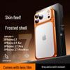 Capa Ultra Fina Eletrodepositada Fosca para iPhone 17 com Cobertura Completa da Lente