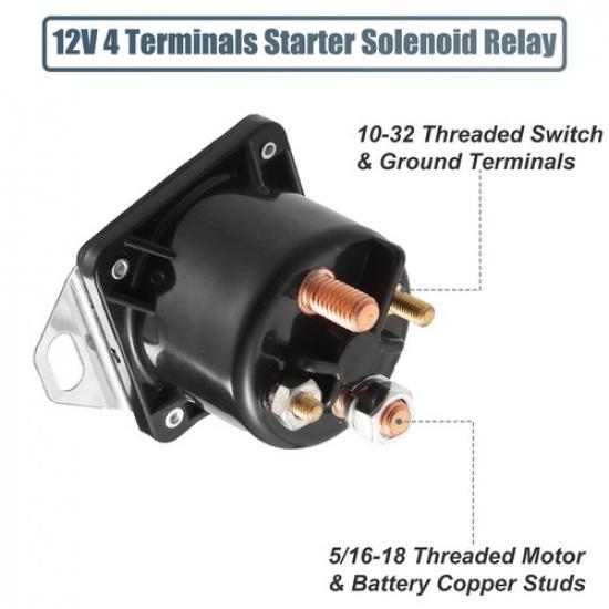 Diesel Glow Plug Starter Relay Solenoid for Ford E250 E350 F250 F350 Econoline