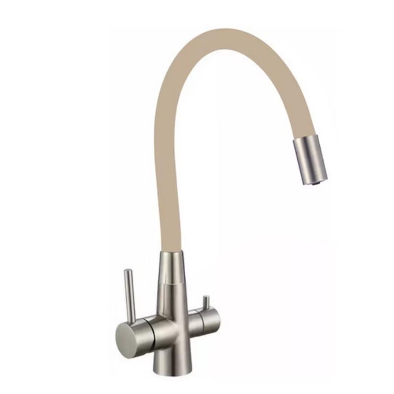 HC Stainless Steel Pull-Out Kitchen Faucet