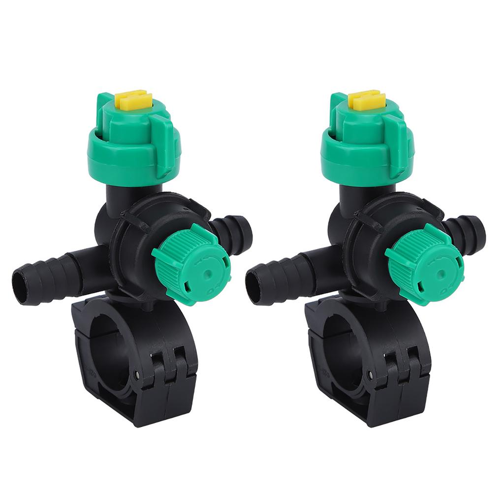 2Pcs External Thread Agricultural Sprayer Fan Shaped Spraying Nozzle for Agriculture