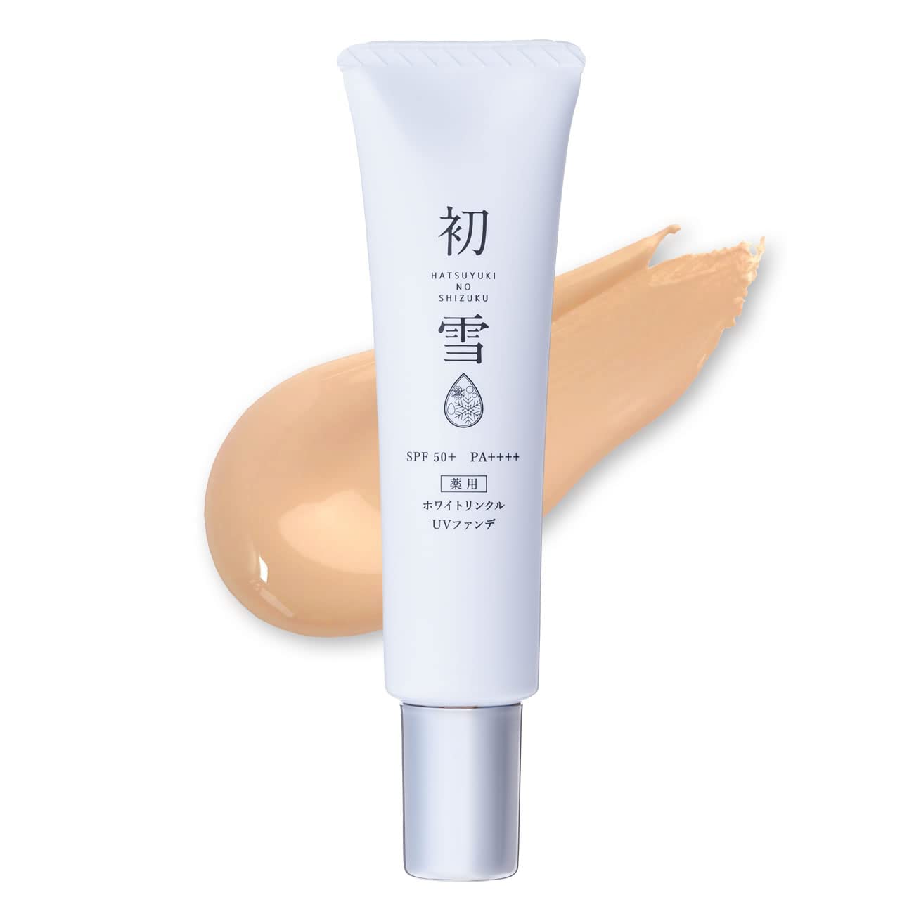 

First Snow Drops Wrinkle Cover UV Foundation BB Cream Wrinkle Improvement Nasolabial Folds Age Spot Prevention Active Ingredient Niacinamide Made in