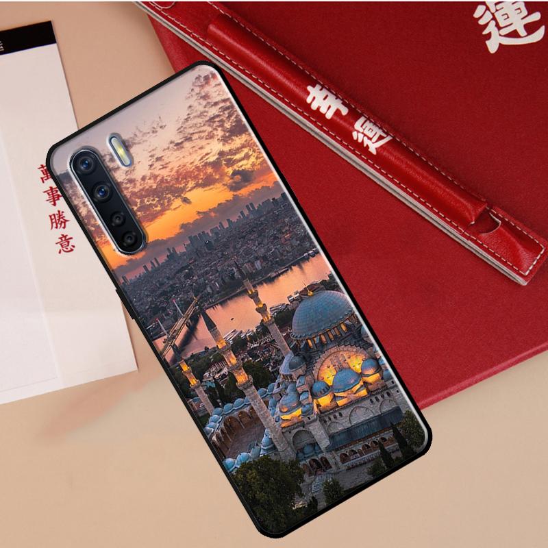Turkey Istanbul Sceneary Building Case For Oppo A60 A98 A58 A78 A18 A38 A80 A40 A77 A57 A17 A74 A54 A94 A96 A76 A16 A15 A5 Pro