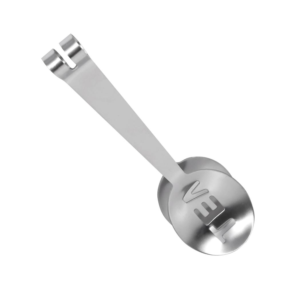 T Bag Squeezer, Stainless Steel Tbag Tongs Strainer Grip for Kitchen Craft Tool, Lightweight and Clip Spoon with Ergonomic Handle, Sy To Store and Sav