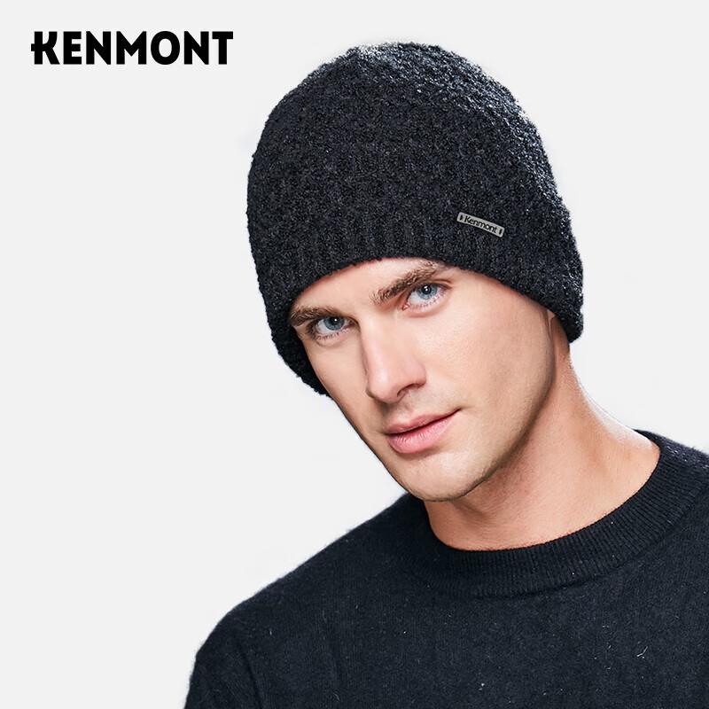 

Мужская однотонная термо-шапка Kenmont 9113 58cm