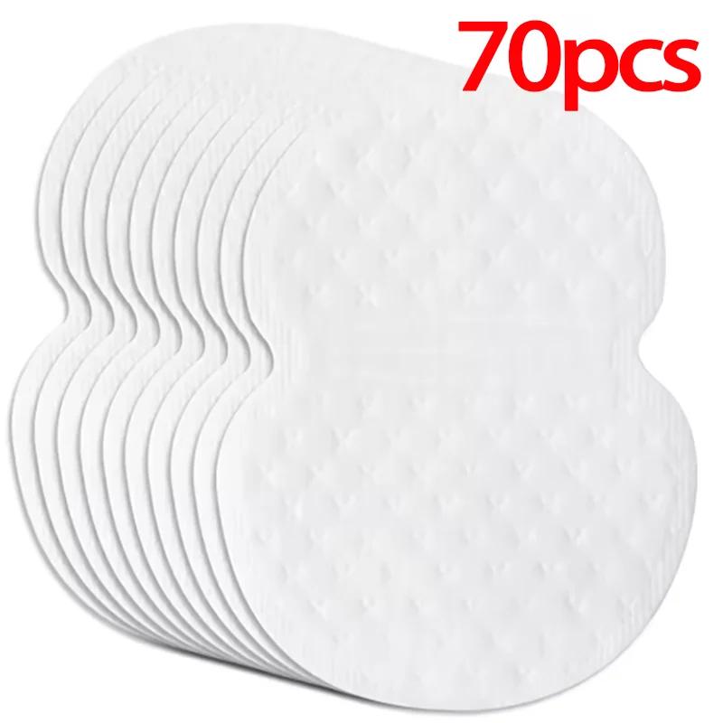 10/100Pcs Disposable Underarm Armpit Sweat Pads Sweat-absorbing Patch Summer Deodorants Non-woven Pads Breathable Ultra-thin
