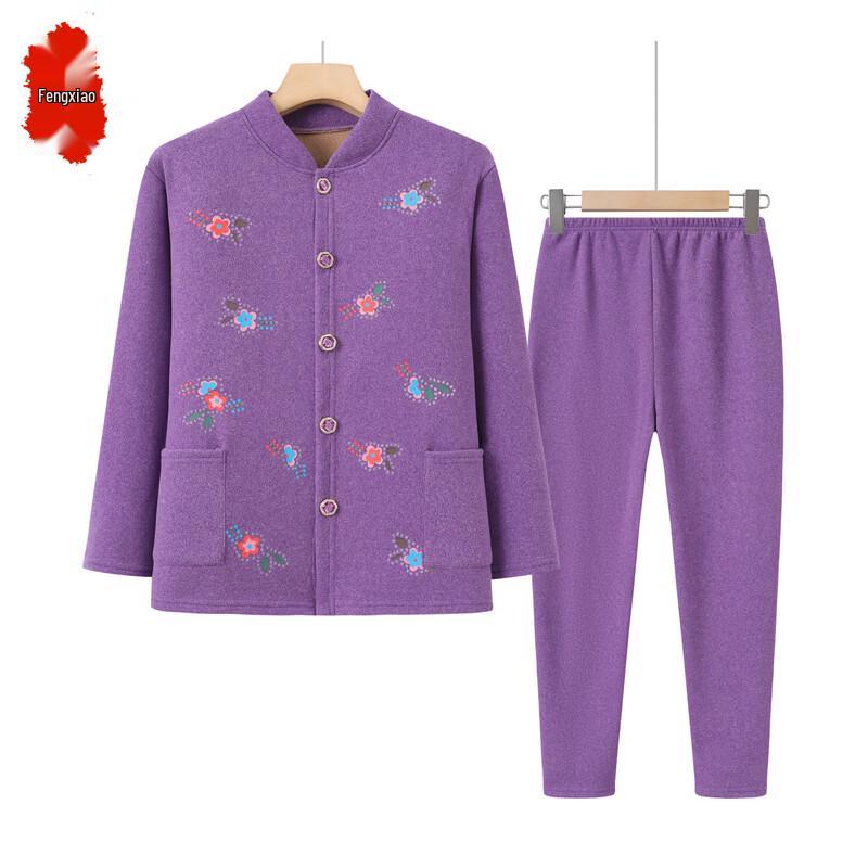 Thickened Winter Top for Middle-Aged