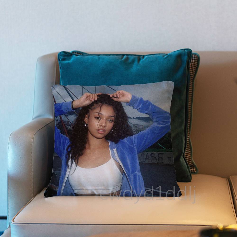 KKatseye Manon Kpop Cushion Cover Pillow Cover Decor Pillowcase Printed Cushion Case For Couch