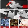 Industrial Grade Electrician's Scissors & Wire Cutting Pliers: 6-Inch & 5-Inch Diagonal Pliers for Hand Tools