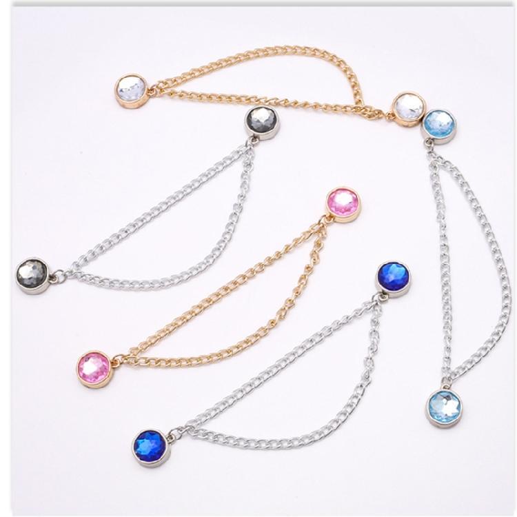 Pants Shortener Clasps for Jeans Pants Make Shoer Magnetic Trousers Length Adjuster Clip for Trousers Length Adjustment