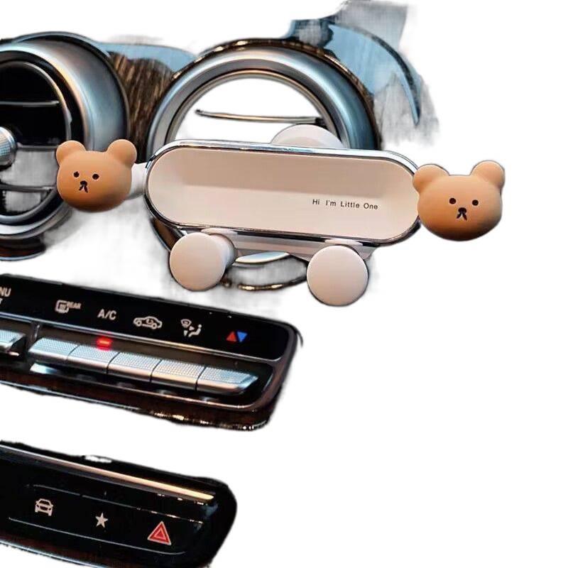 2024 Cartoon Car Air Vent Phone Holder & Navigation Bracket