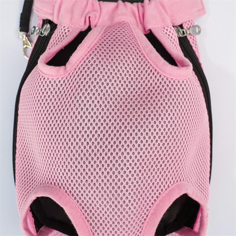 Breathable Mesh Pet Backpack for Cats and Small Dogs