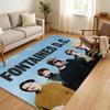 Band F-Fontaines D C Floor Mat Soft Thickened Absorbent Non-Slip Bedroom Living Room Door Mat Home Decor Flannel Rugs