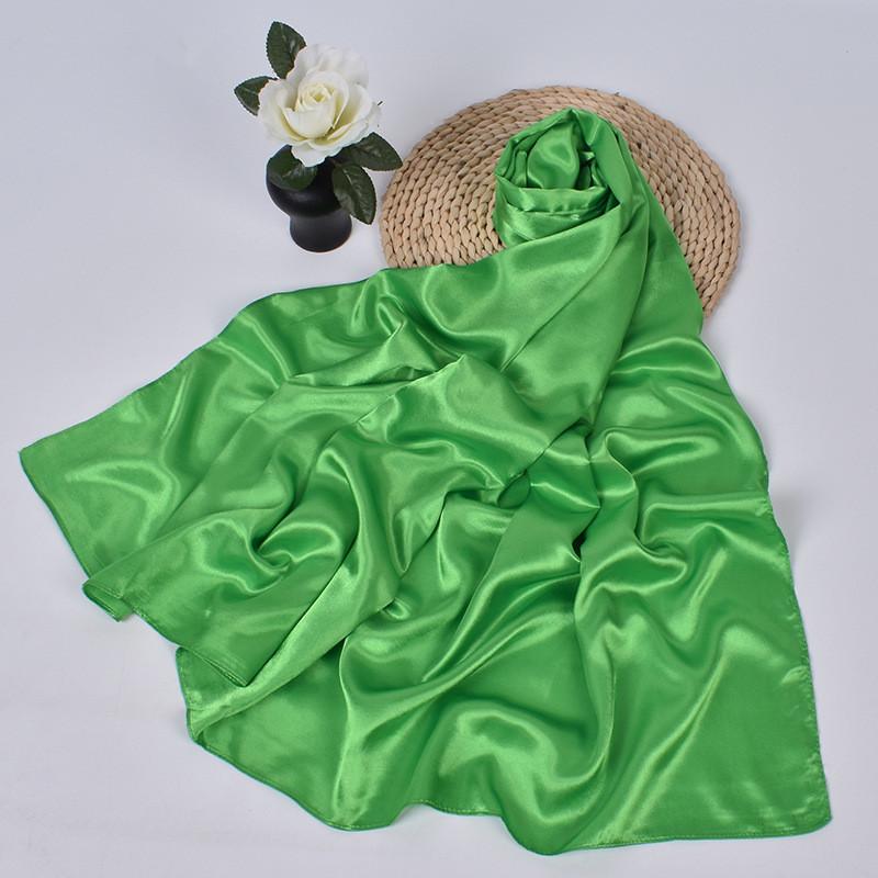 90cm Silk Scarf Scarftop Headwraps For Woman Fashion Four Seasons Hair Accessories Hijab Foulard Bandana Femme Headscarf