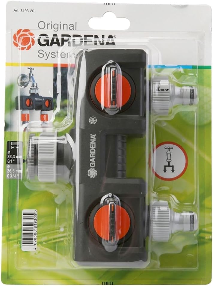 GARDENA Faucet Splitter Connector 08193-20 Product Warranty: Up to 5 years