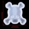 6/8Pcs Halloween Themed Silicone Candle Moulds for Epoxy Resin, Christmas Theme Silicone Candle Molds for Candle, Soap