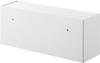 Yamazaki Tower Wall-Mounted Storage Box (1355) - White, Compatible with Plasterboard Walls, Dimensions: W26 X D8 X H10.6cm (9.8 X 3.3 X 4.6 Inches). I