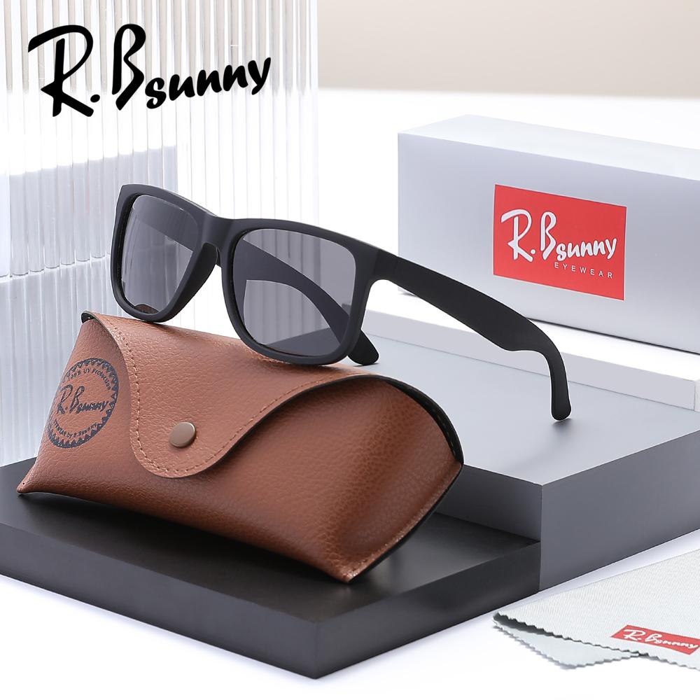 R.Bsunny Luxury Original Polarized Sunglasses Men Women UV400 Anti-Glare Driving Glasses Sports Trendy Classical Eyewear