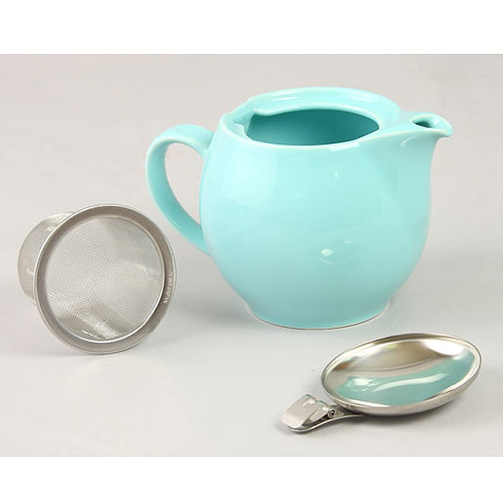 ZEROJAPAN Universal Teapot for 3 People, BBN-02 AM, Aqua Mist